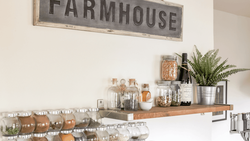 kitchen glass jars