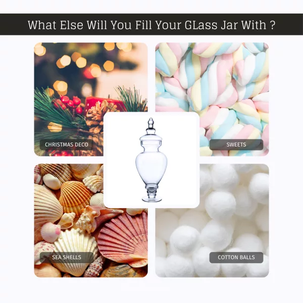 glass jar deco
