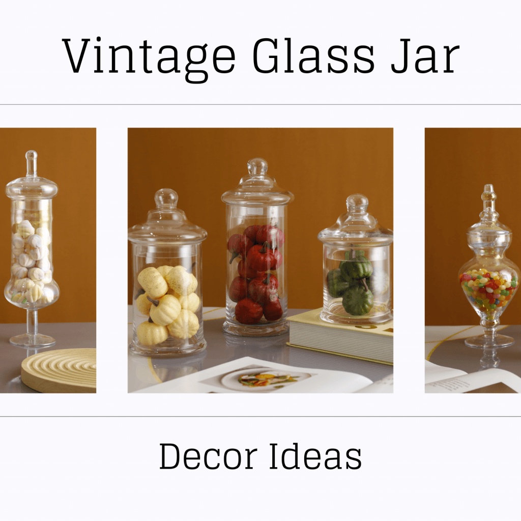 vintage candy jar