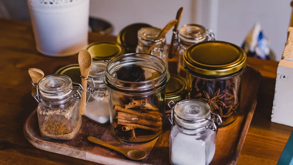 empty glass jars