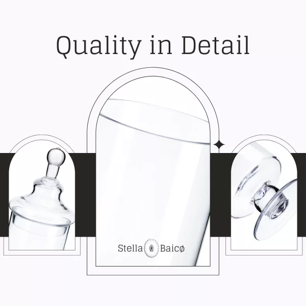 apothecary glass jar details