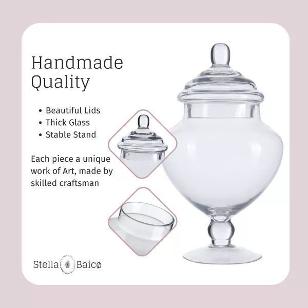 clear glass jar